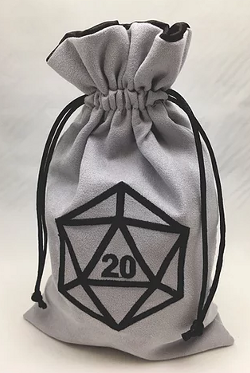 D20 dice bag for dnd dice