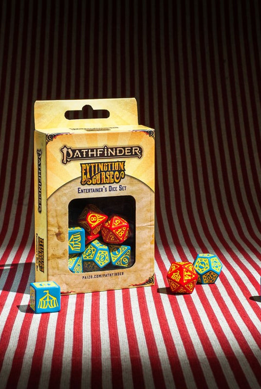 Pathfinder Dice 3 Extinction Curse Entertainers