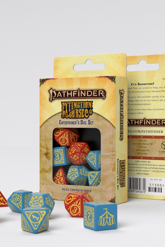 Pathfinder Dice 2 Extinction Curse Entertainers