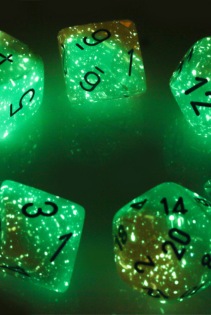 Chessex Lab Dice III Glow