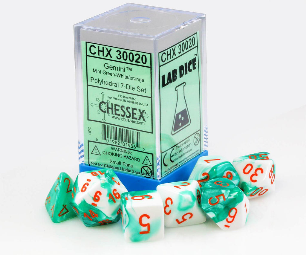 Chessex Lab Dice III Mint Box