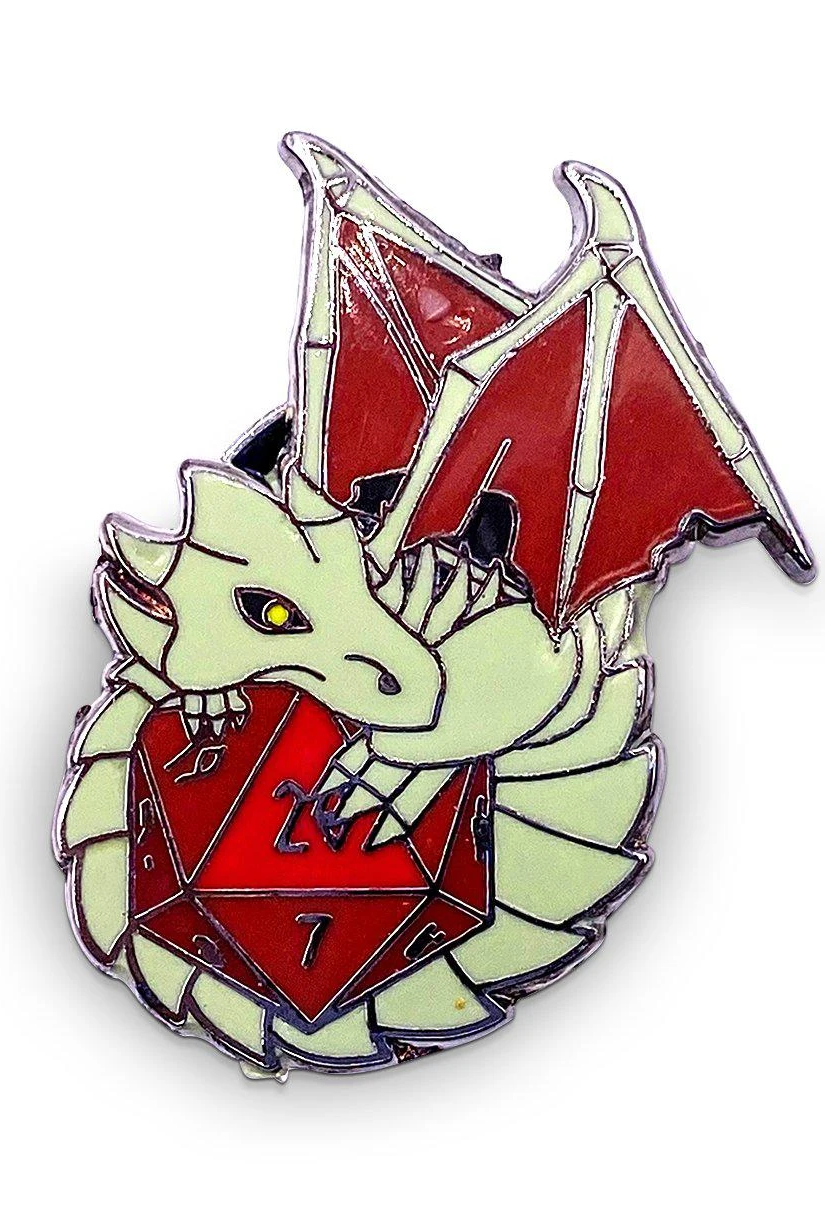 Dracolich Dragon Red d20