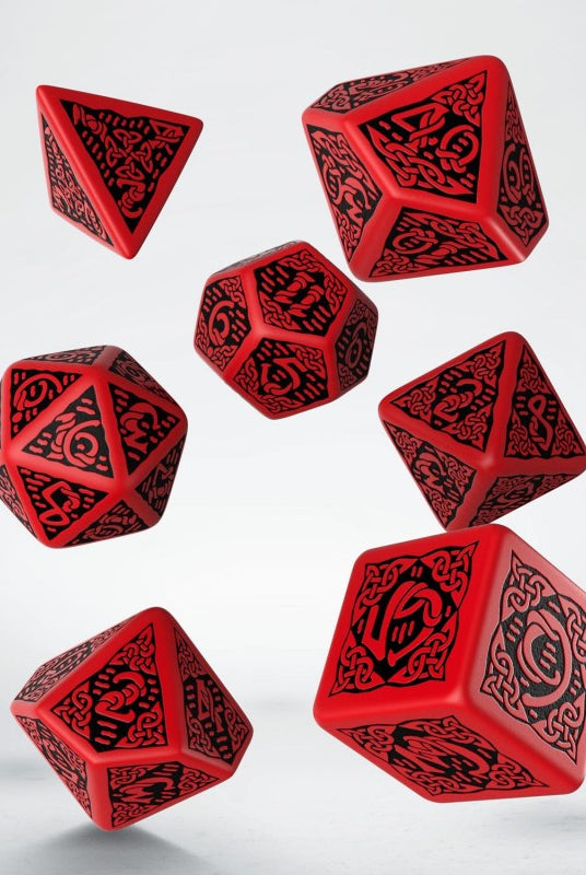 Celtic dice red