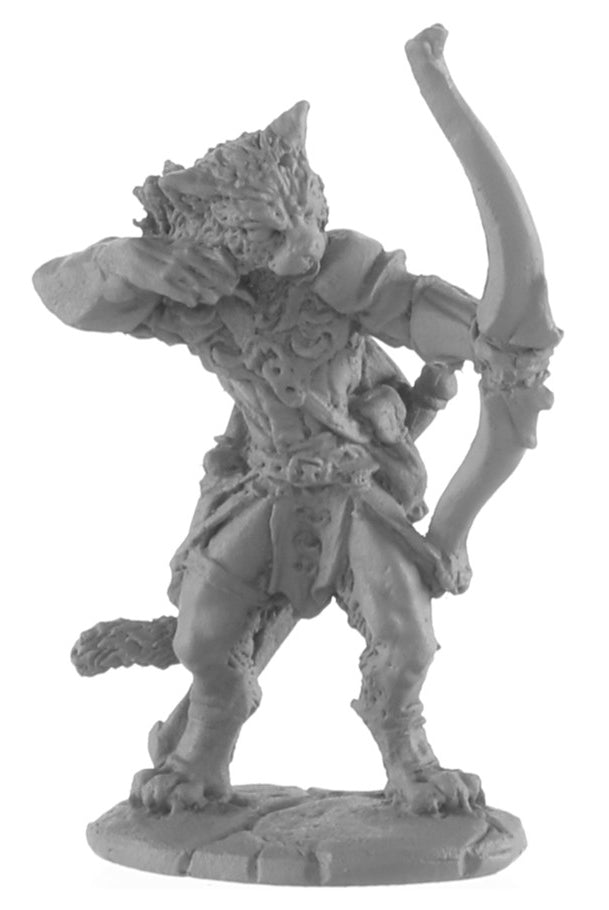 Catfolk Ranger RPG Miniature