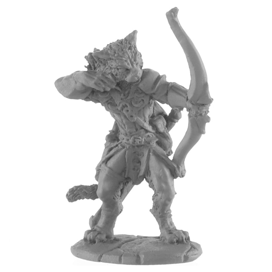 Catfolk Ranger RPG Miniature