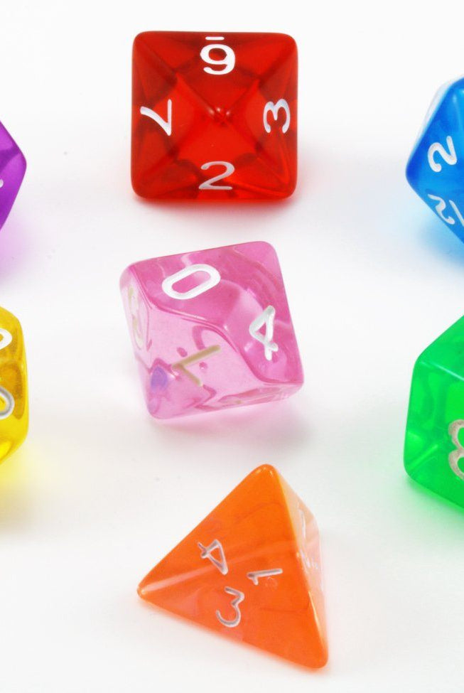 D&D Translucent Dice