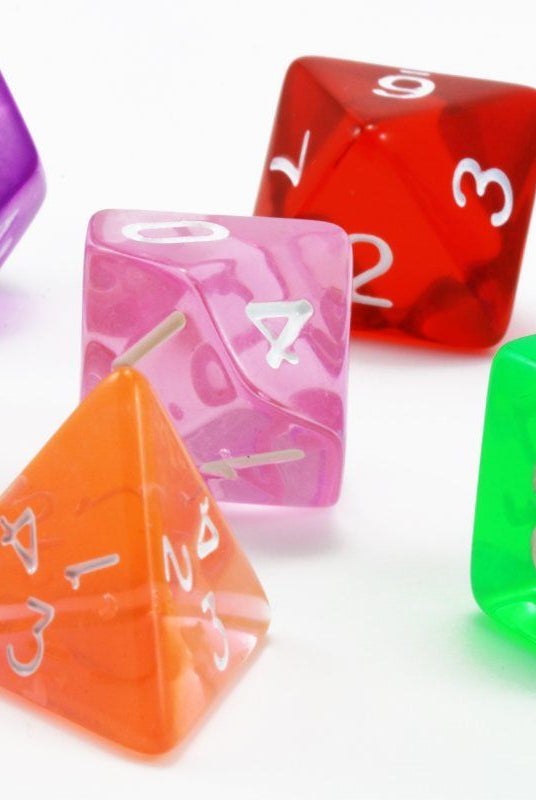 Hard Candy Translucent Dice