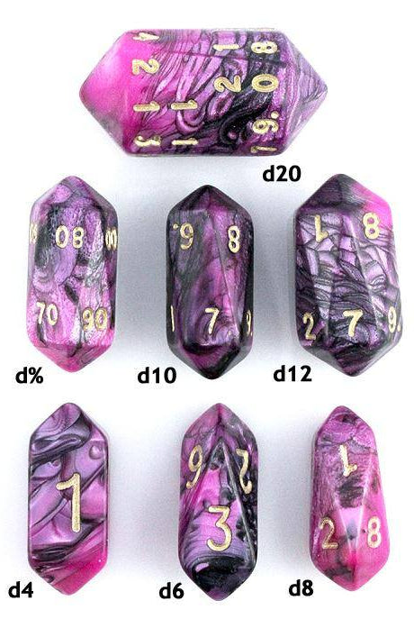 Crystal Dice Toxic Black
