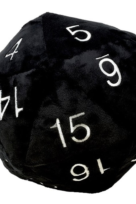 Jumbo Plush D20 Black 2