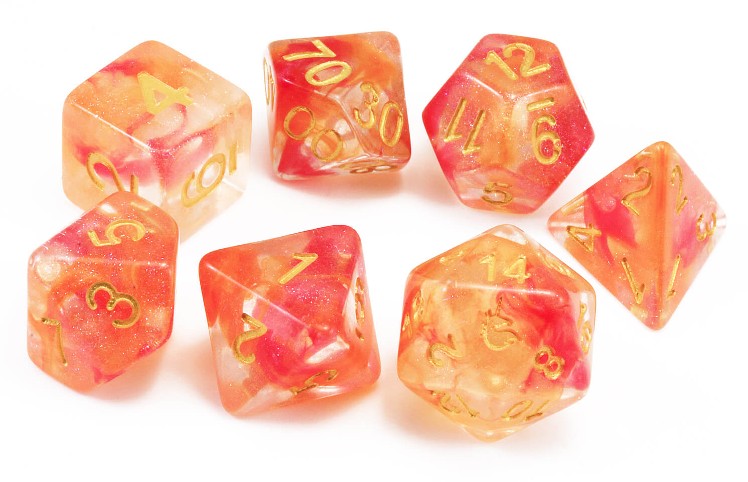 Unicorn Dice Mystic Embers