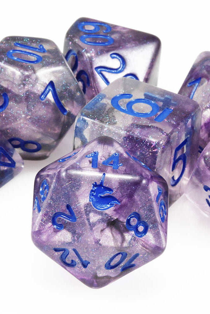 Unicorn D&D Dice Stellar Storm