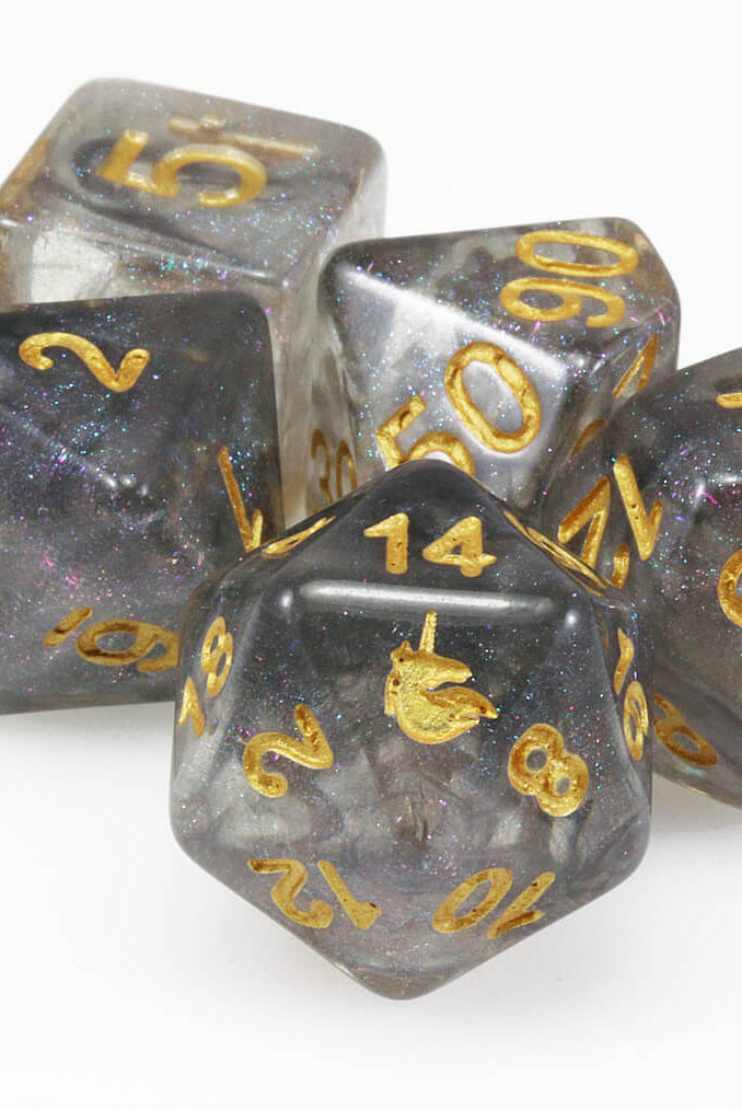 Unicorn D&D Dice Rogue Rage