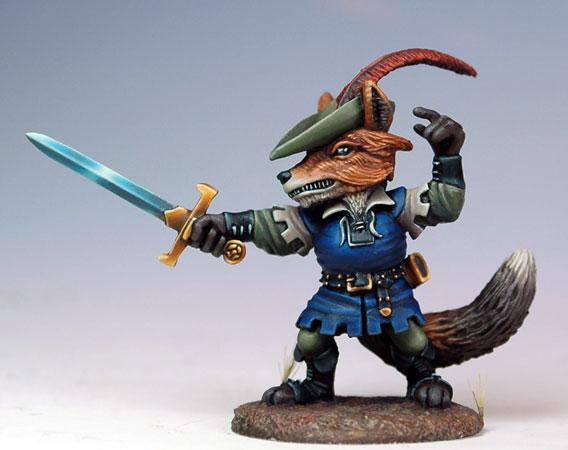 Robin Hood Kitsune Miniature