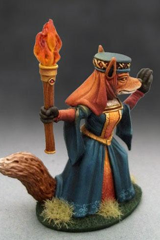 D&D Miniature Kitsune Maid Marian