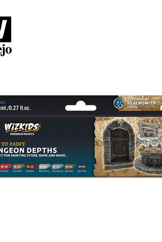 Vallejo Paint Set Dungeon Depths