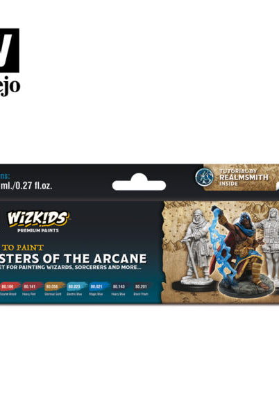 Vallejo Paint Set Masters Of The Arcane