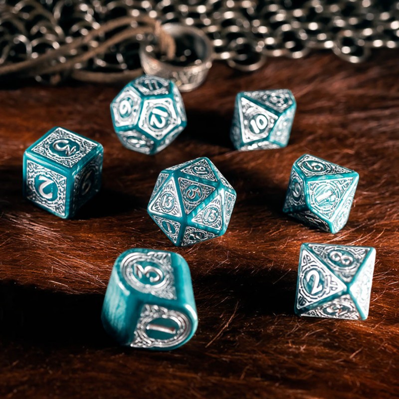 DnD Viking Dice Set Mjolnir