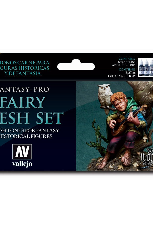 Vallejo Fantasy Pro: Fairy Flesh Paint Set
