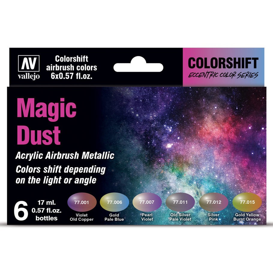 Vallejo Colorshift Paint Set (Magic Dust)