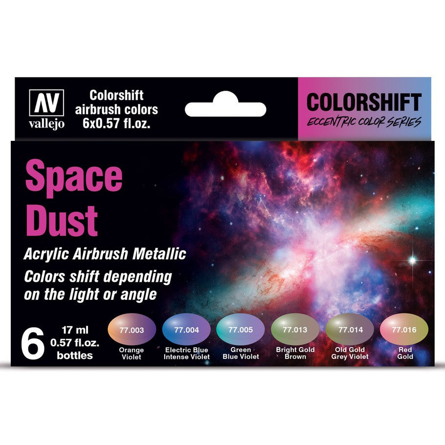 Vallejo Colorshift Paint Set Space Dust