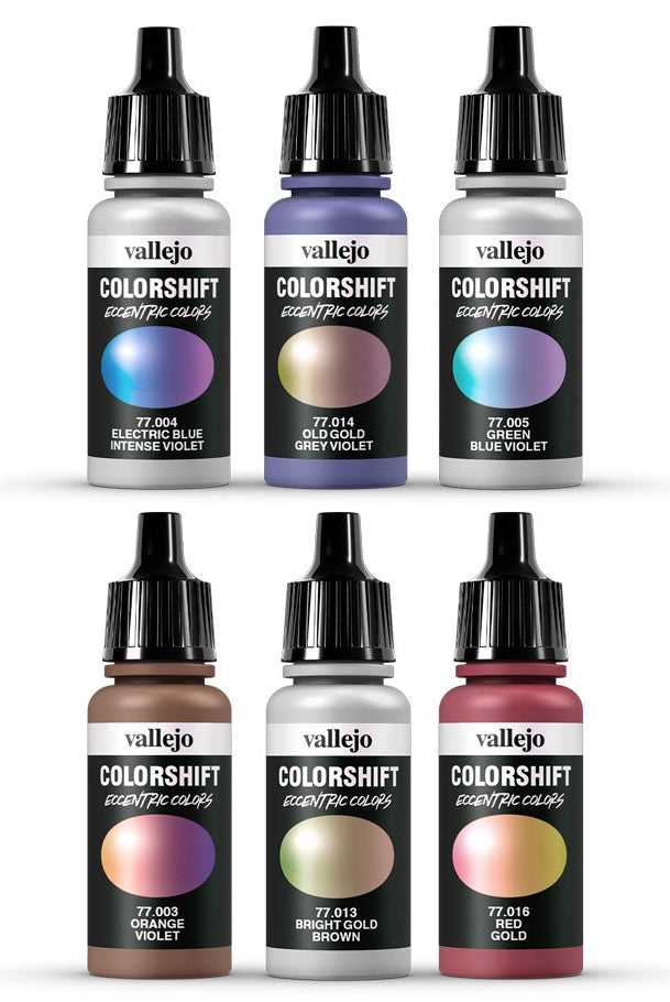 Vallejo Colorshift Paint Set Space Dust 2