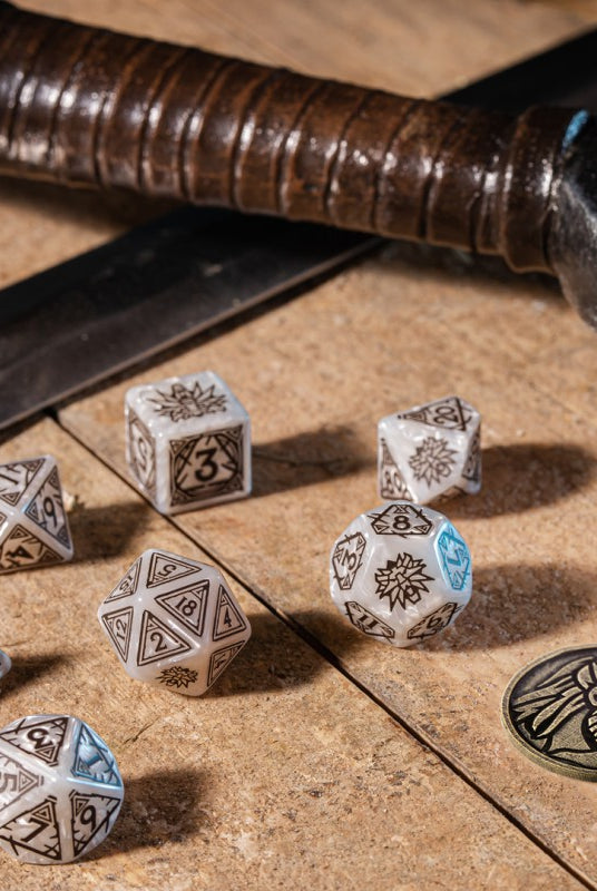 The Witcher Dice White Wolf 3