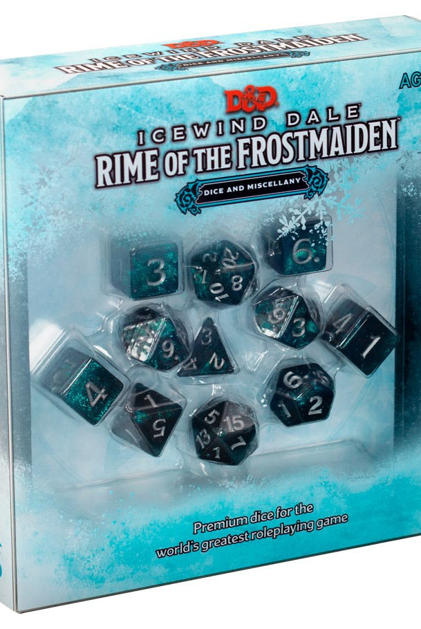 DnD Dice Icewind Dale Rime of the Frostmaiden