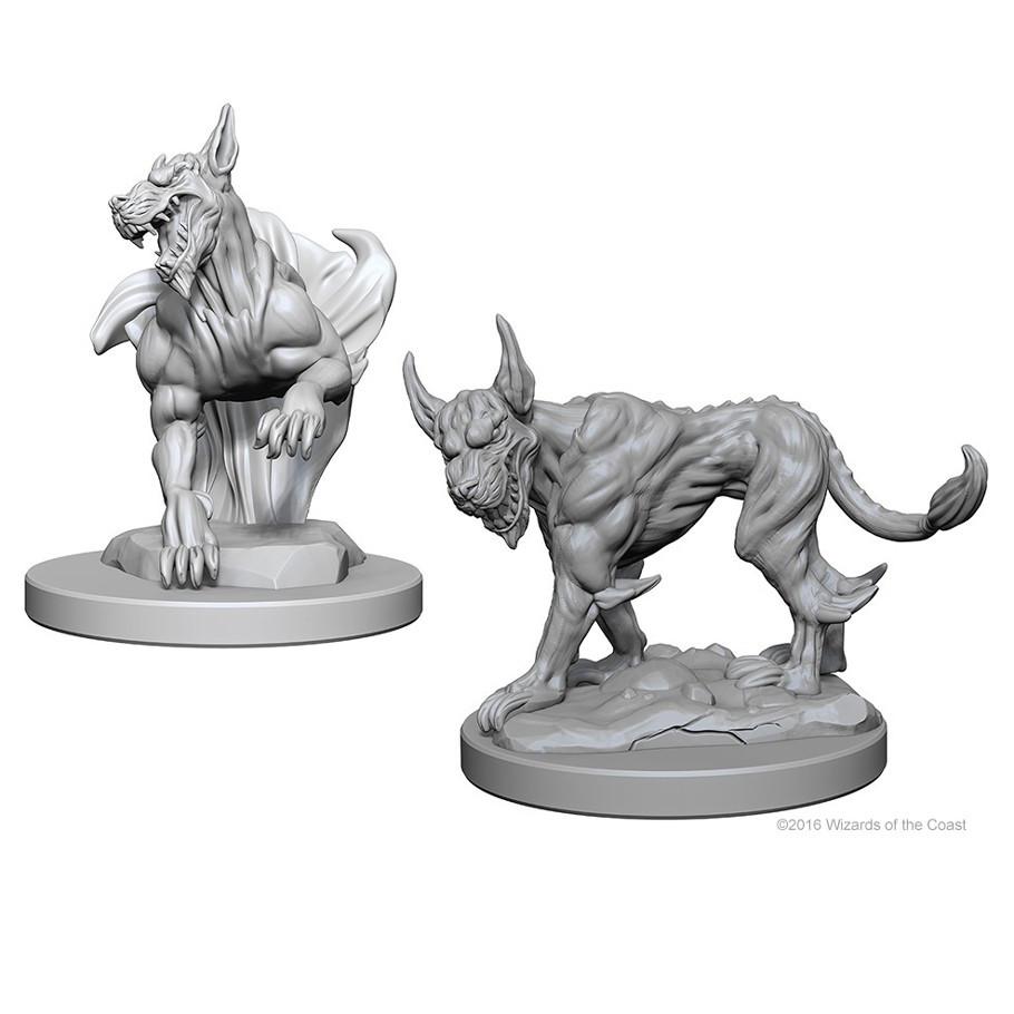 Dungeons & Dragons Miniatures Blink Dogs