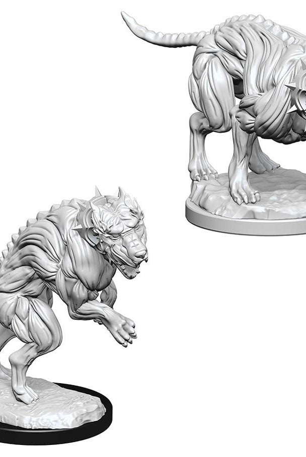 Pathfinder Miniatures Hell Hounds
