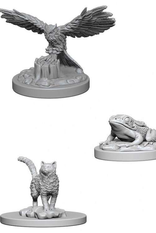 D&D Familiars Cat Frog Owl