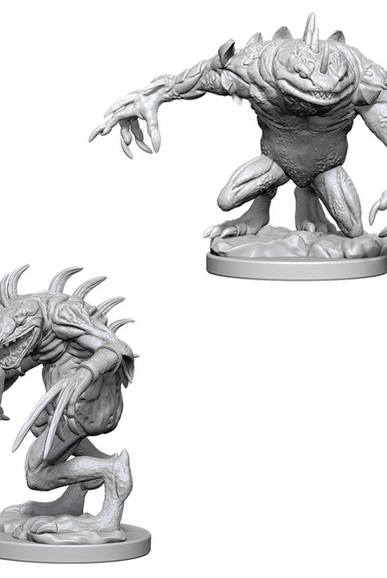 Dungeons & Dragons Miniatures Grey Slaad and Death Slaad