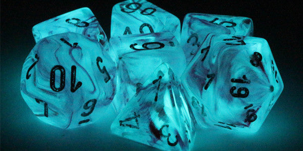 ghostly glow dice