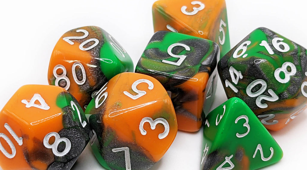 Trick Or Treat Dice Special: Free RPG Dice Set With Every Order