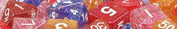 Glitter Dice