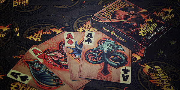 dragon playing cards