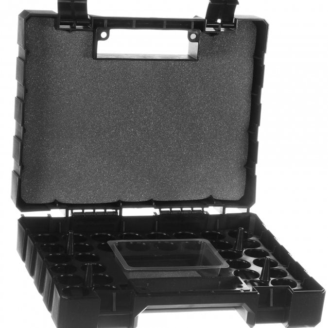 Reaper Paint Carrying Case Empty Hard Shell Case Dark Elf Dice reaper-paint-carrying-case-empty-hard-shell-case-dark-elf-dice