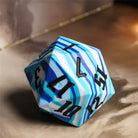 Chonky 55mm rubber d20 blue