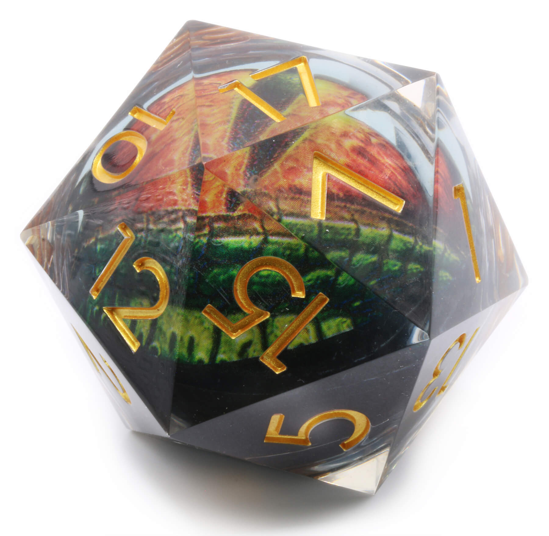 Lizard King D20 Floating Eyeball Dice