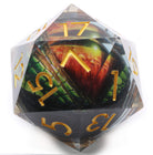 Giant Lizard Floating Eye D20 at Dark Elf Dice