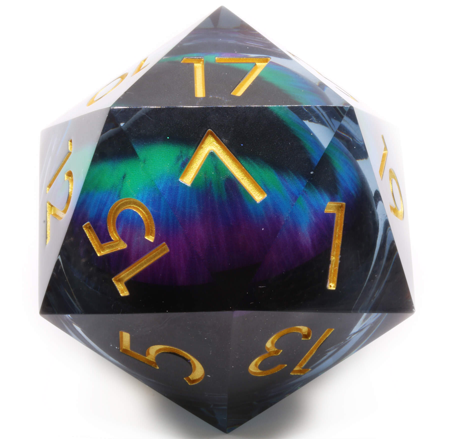 Giant Monster Liquid Core dice at Dark Elf Dice