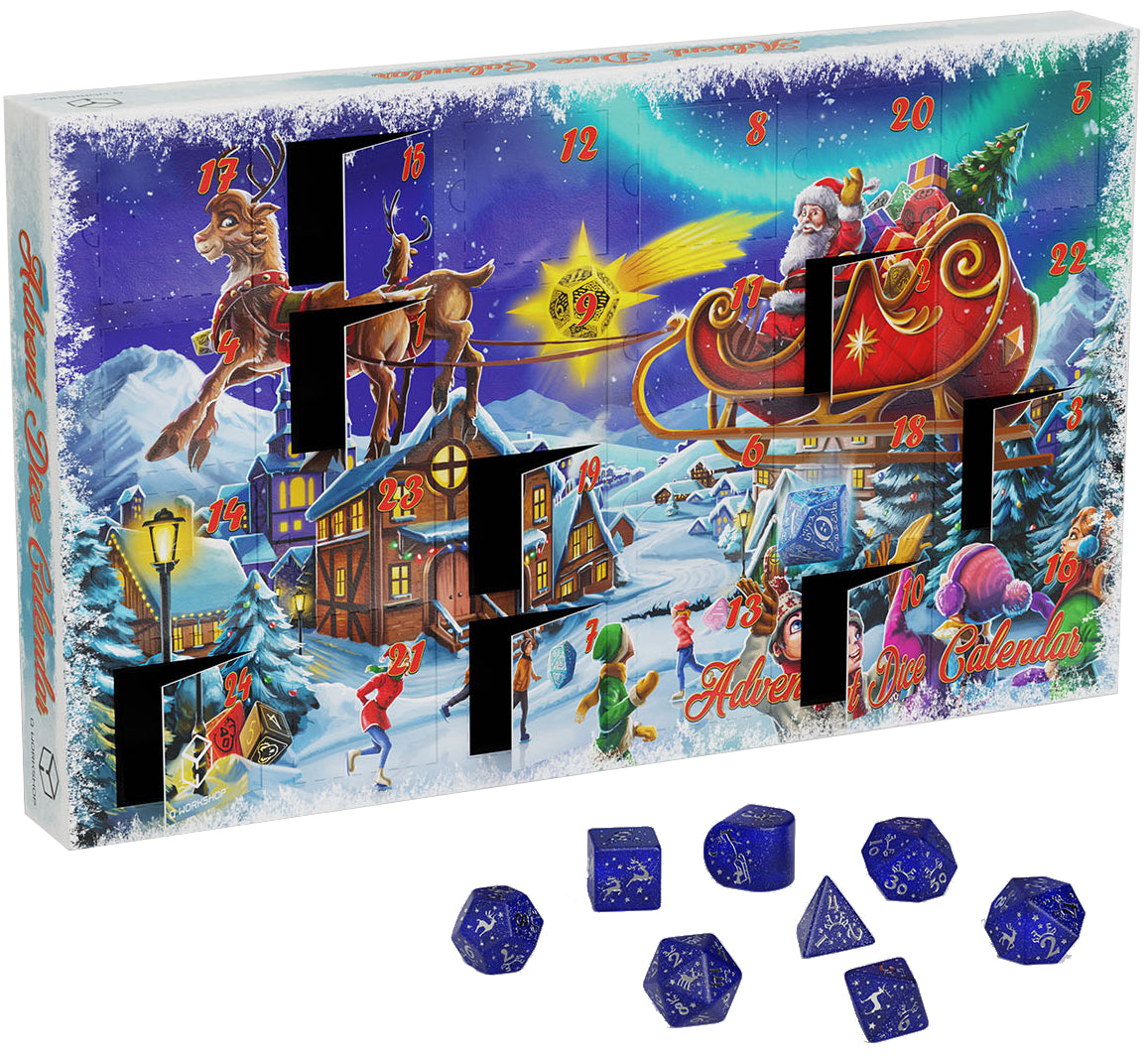 Advent Dice Calendar IV | Exclusive Q-Workshop Christmas Dice