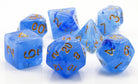 D&D blue Banshee dice