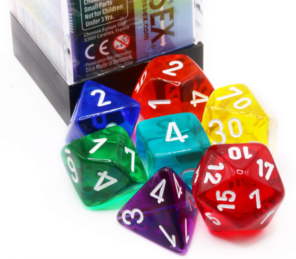 Chessex Beginner Dice for New Players