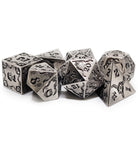 Cthulhu Metal Dice silver hue