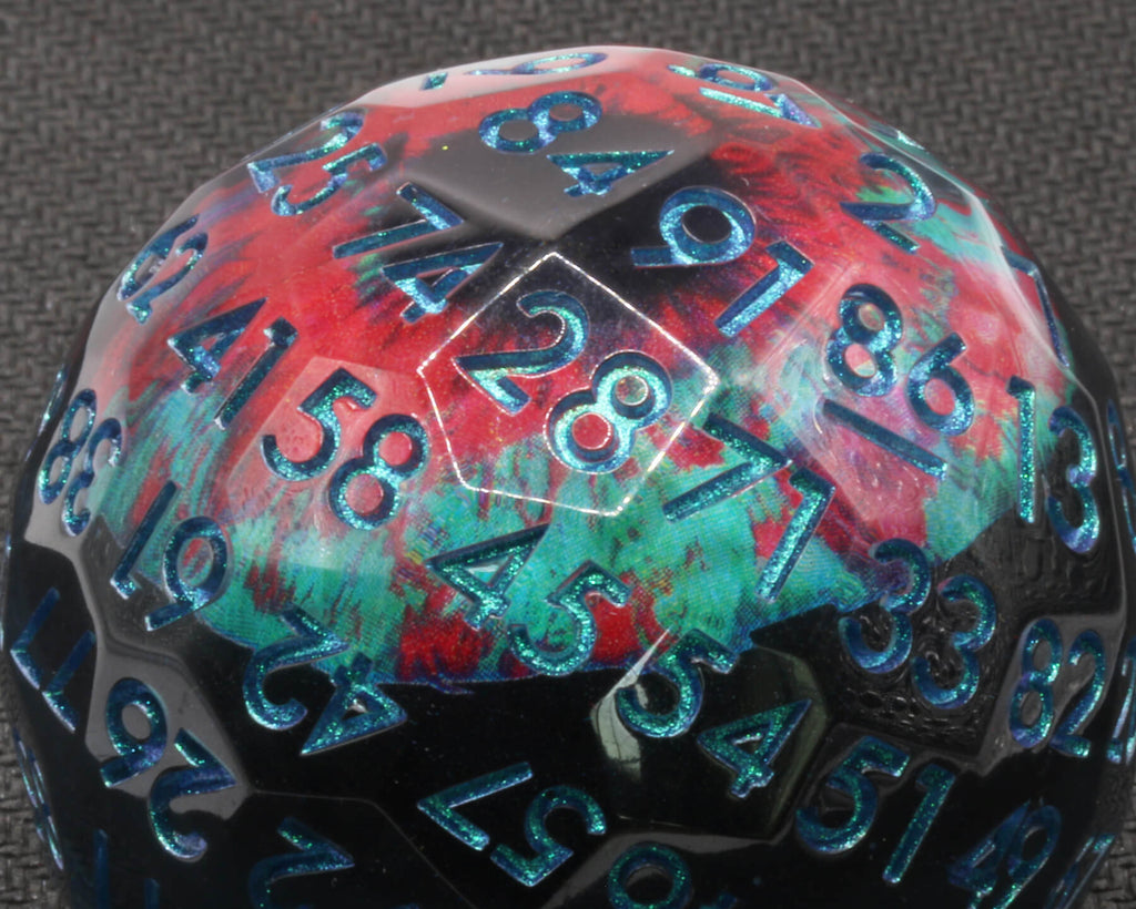 Floating Eyeball d100 100-sided dice