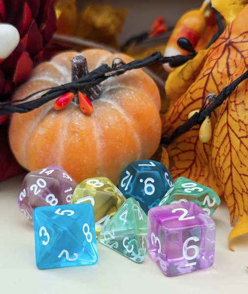 Dark Elf Dice Giveaways