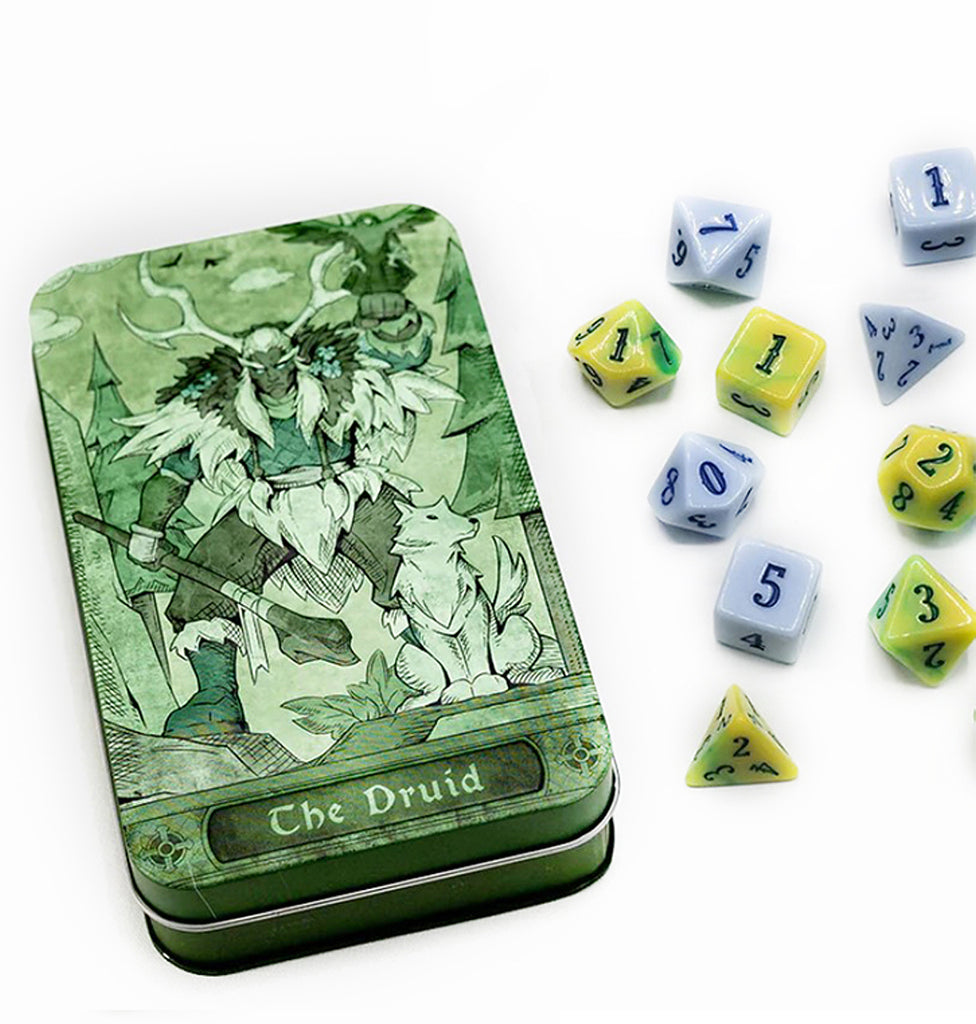 Druid Character Class Dice for DnD games