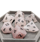 Gemstone dice pink crystal