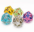 Giant Aquamancer D20 Dice pick a color