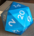 Giant D20 Squishy Foam D20 at Dark Elf Dice